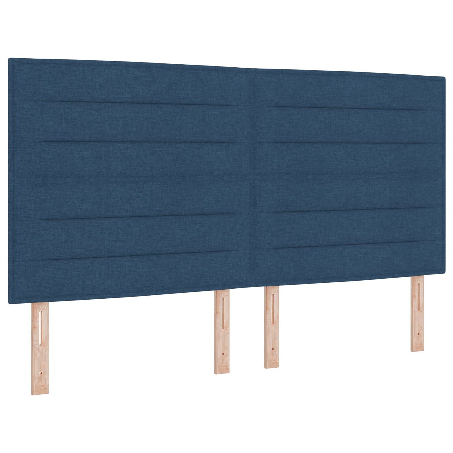 Blue Fabric Bed Frame 180X200 Cm