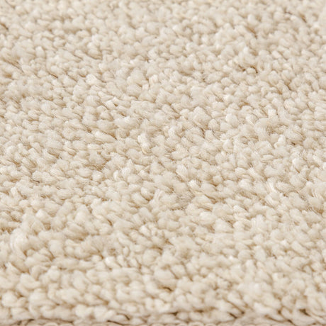 Shaggy Rug High Pile Cream 160X160 Cm Pp