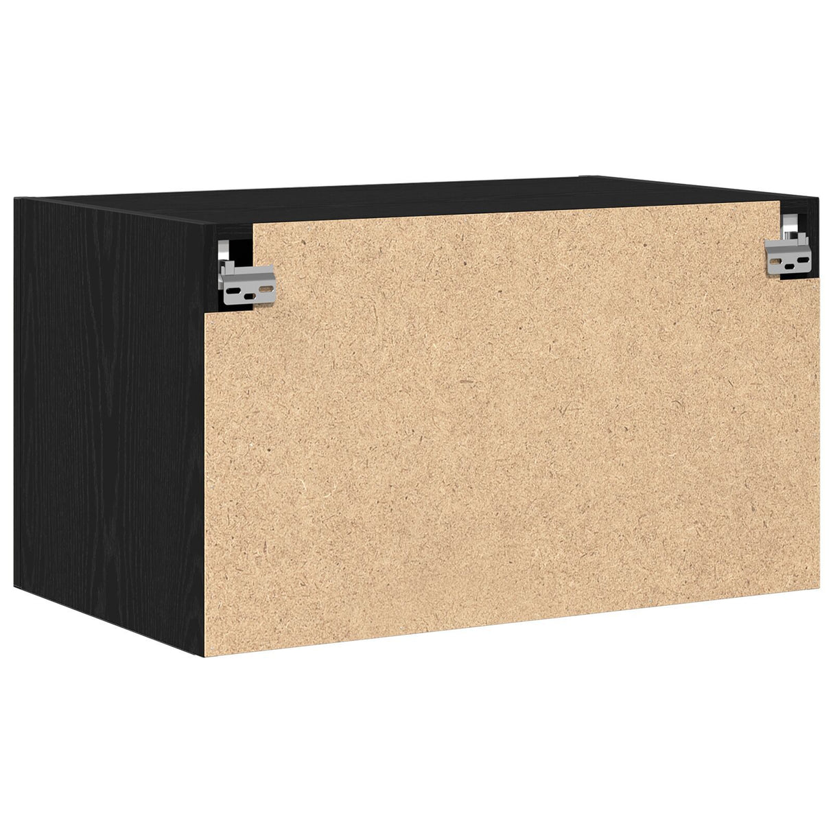 Wall Cabinet Black Oak 70X42,5X40 Cm Engineered Wood