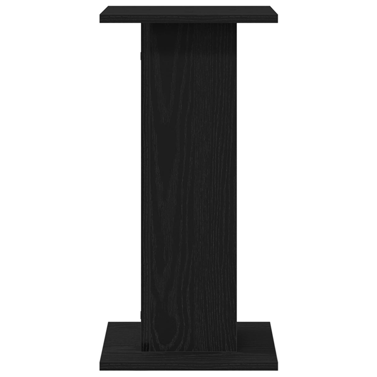 Speaker Stands 2 Pcs Black Oak 30X30X60 Cm Engineered Wood