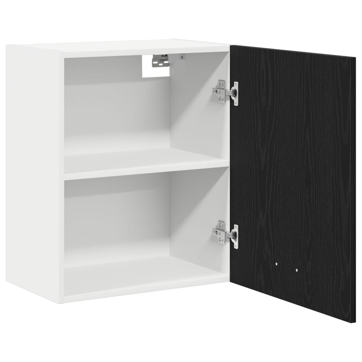 Hanging Cabinets - 2 Pack - Black Oak, 100X31X60 Cm - Made From Engineered Wood