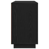 Sideboard Black Oak 102X35X60 Cm Engineered Wood