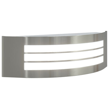 Outdoor Wall Light Silver Ip44