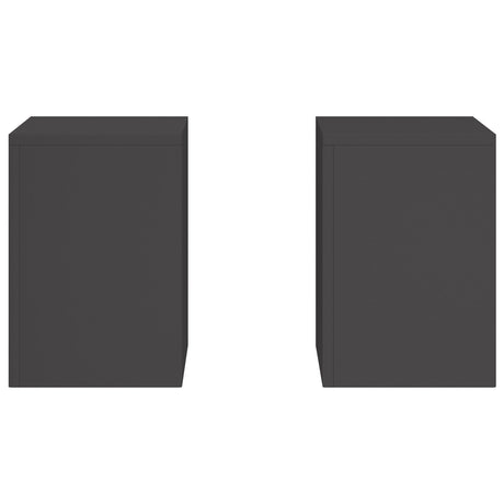 Outdoor Plant Stands Pillar 2 Pcs 24X24X35 Cm Steel