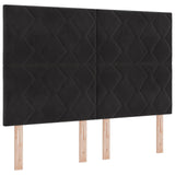 Black Velvet Bed Frame 160X200 Cm