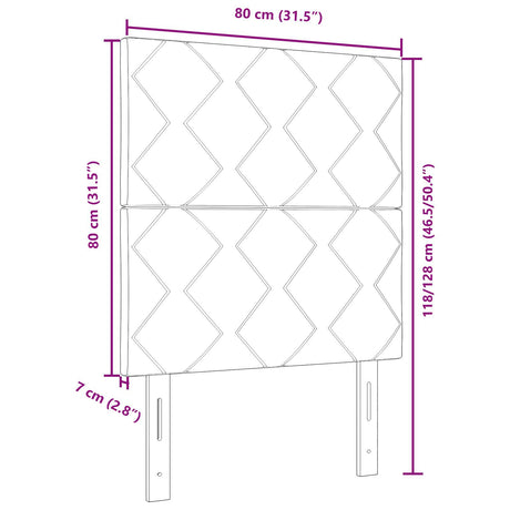Headboard Diamond Blocks Design Velvet,  Headboard Diamond Blocks Design 160 Cm Velvet