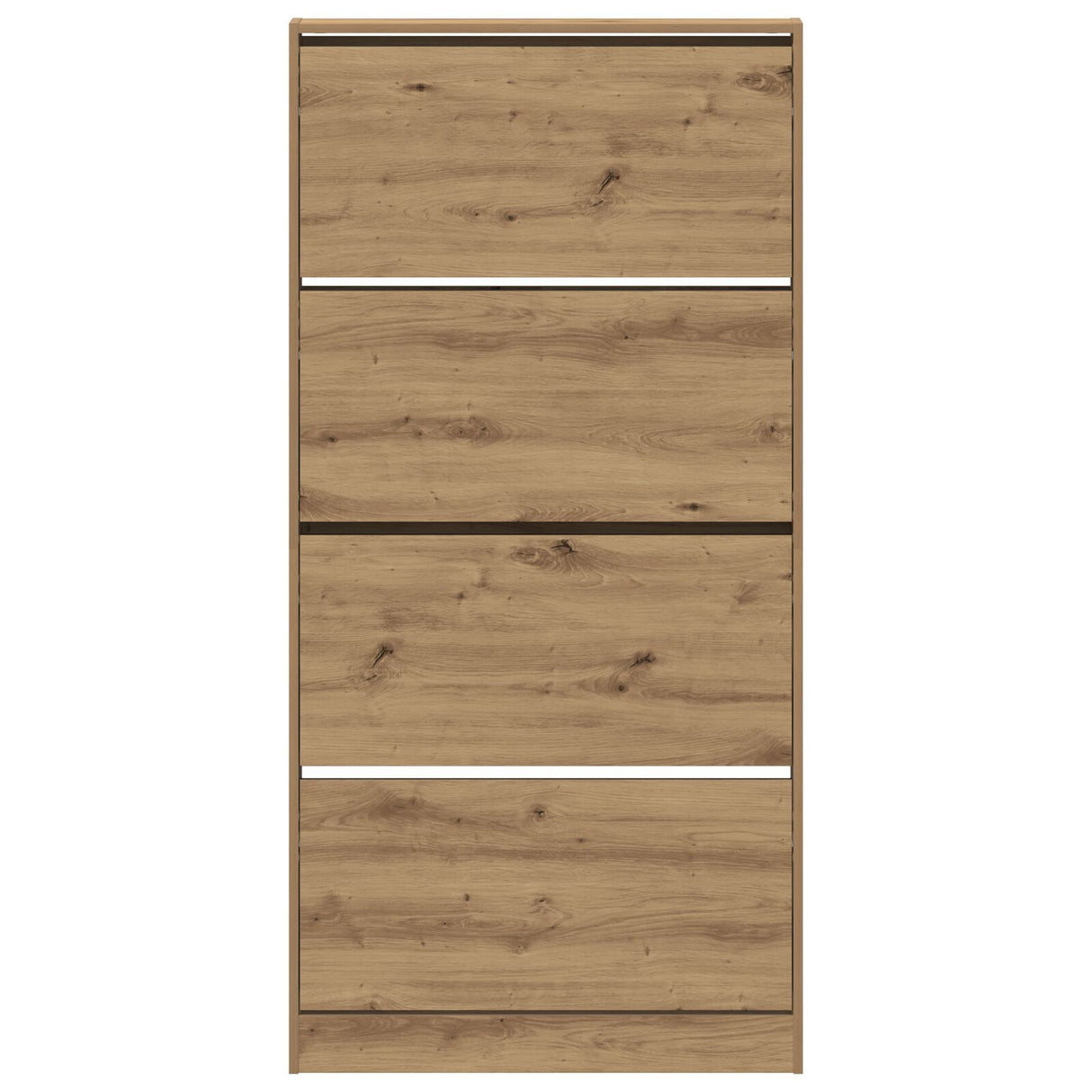 Shoe Cabinet Artisan Oak Engineered Wood 80 X 21 X 163.5 Cm