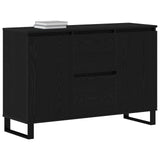 Sideboard Black Oak 104X35X70 Cm Engineered Wood