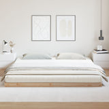 Bed Frame 160X210 Cm Solid Wood Pine