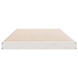 Floor Bed Frame 90X220 Cm Solid Wood Pine