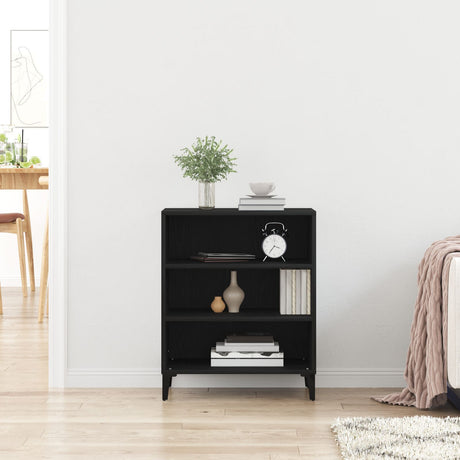 Black Oak Sideboard - 57X35X70 Cm, Engineered Wood