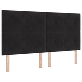 Black Velvet Bed Frame 180X200 Cm