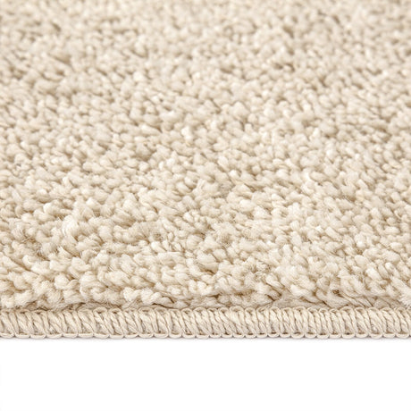Shaggy Rug With Latex Backing Cream 200X200 Cm