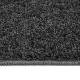 Shaggy Rug With Latex Backing Dark Grey 240X340 Cm