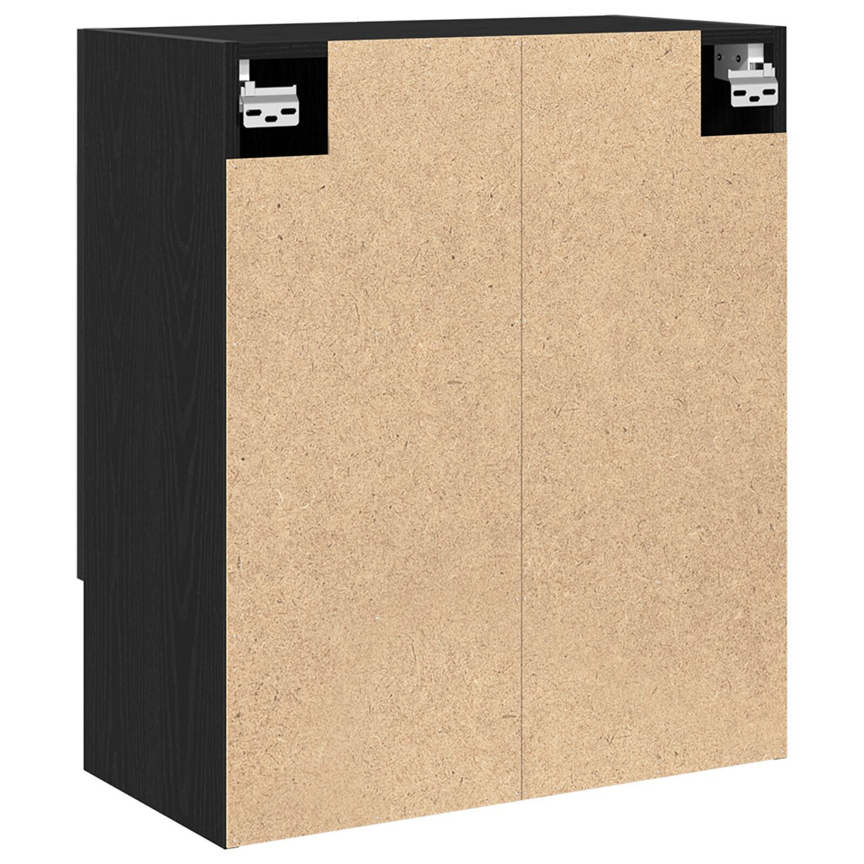 Wall Cabinet - Black Oak - 60X30X70 Cm - Made Of Engineered Wood