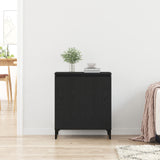 Sideboard Black Oak 60X35X70 Cm Engineered Wood