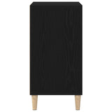Black Oak Sideboard, 57X35X70 Cm, Made From Engineered Wood