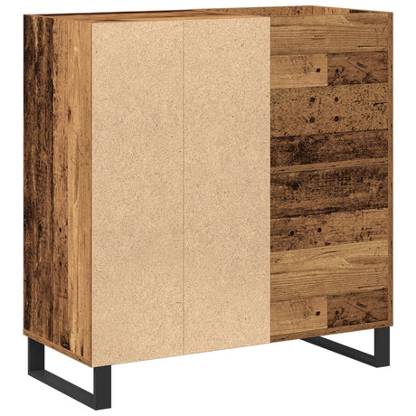 Record Cabinet Artisan Oak 84,5X38X89 Cm Engineered Wood