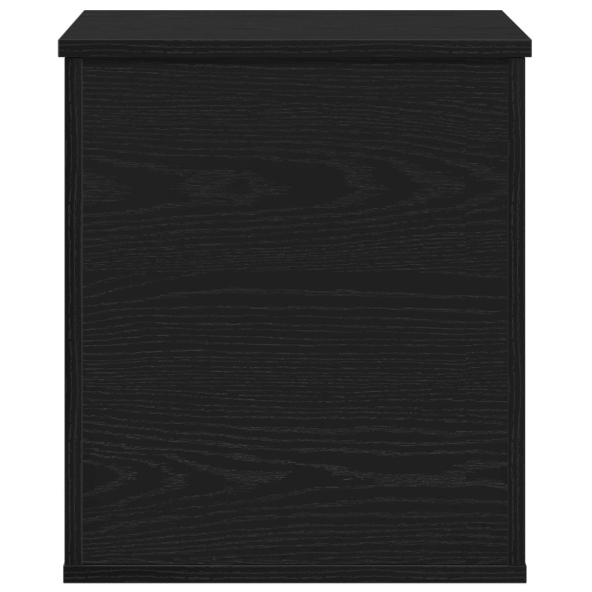 Storage Box In Black Oak - 40X42X46 Cm - Made Of Engineered Wood