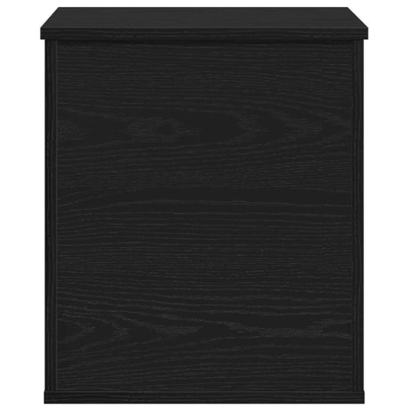 Storage Box In Black Oak - 40X42X46 Cm - Made Of Engineered Wood