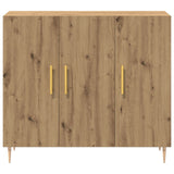 Sideboard Artisan Oak 90X34X80 Cm Engineered Wood