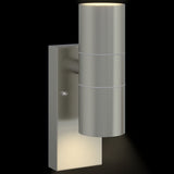 Outdoor Wall Light Silver Ip44