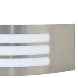 Outdoor Wall Light Silver Ip44