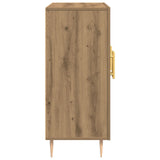 Sideboard Artisan Oak 90X34X80 Cm Engineered Wood