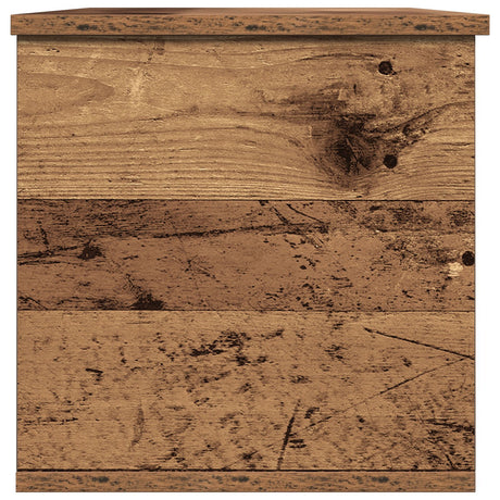 Storage Box - Old Wood, 102X35X35 Cm, Made From Engineered Wood