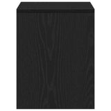 Dressing Stool Black Oak 70X35X45 Cm Engineered Wood