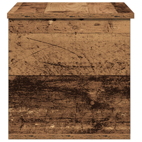 Storage Box Old Wood 60X35X35 Cm Made Of Engineered Wood