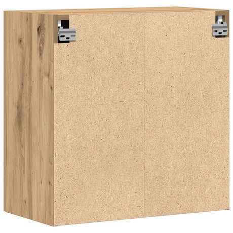 Wall-Mounted Cabinet Artisan Oak 60X31,5X60 Cm Engineered Wood