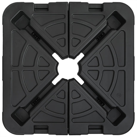2-Piece Umbrella Base Set: 110Kg Sand Or 70Kg Water