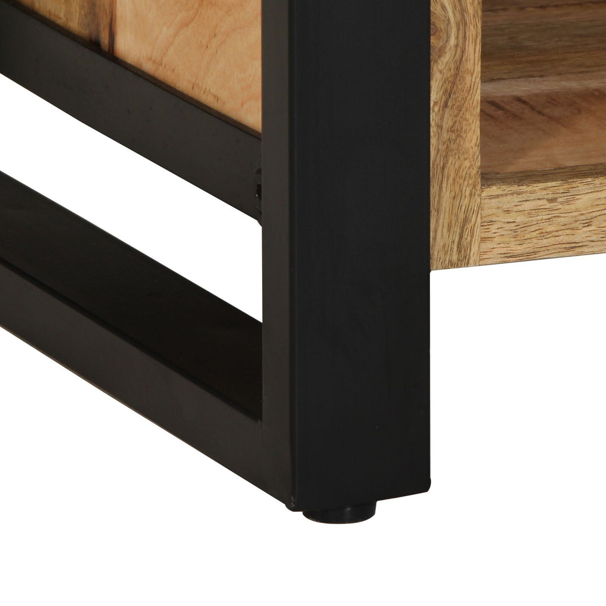 Shoe Bench 100X40X50 Cm Solid Wood Rough Mango