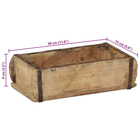 Tray Solid Wood Reclaimed