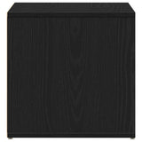 Box Drawer Black Oak 40,5X40X40 Cm Engineered Wood