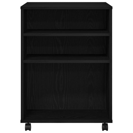 Storage Cabinet Black Oak 60X53X72,5 Cm Engineered Wood