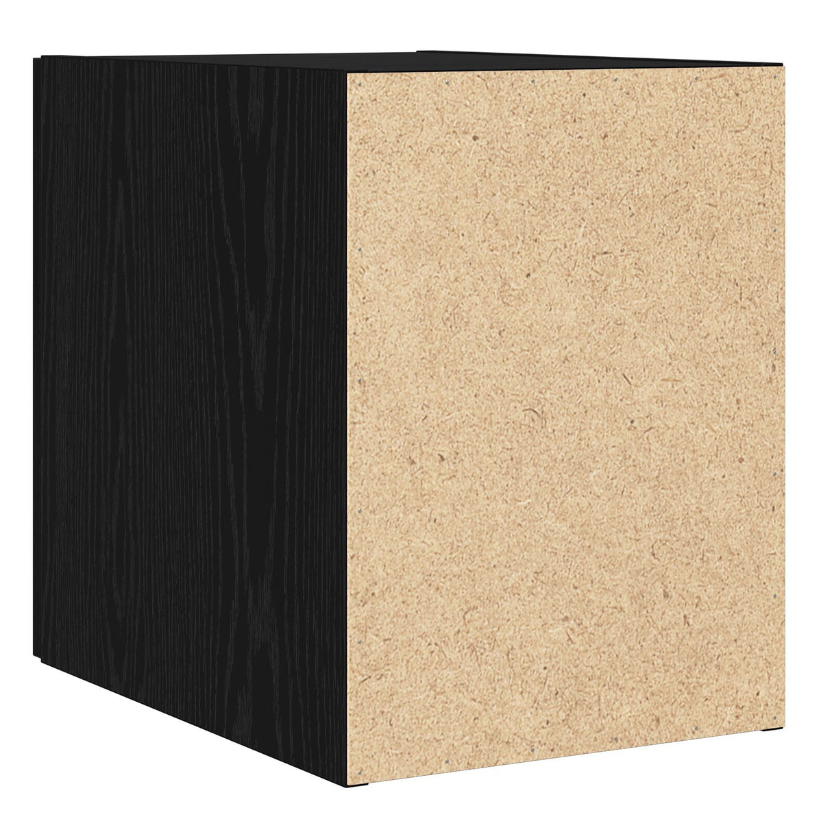 Wall Cabinet Black Oak 30X42.5X40 Cm Engineered Wood