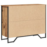 Sideboard Old Wood Oak 97X32.5X74.5 Cm Engineered Wood