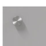 Kitchen Backsplash Light Grey 80X40X0.6 Cm Tempered Glass