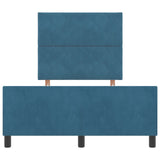Bed Frame Dark Blue 120X200 Cm Velvet