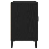 Black Oak Sideboard - 100 X 36 X 60 Cm - Made Of Engineered Wood