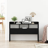 Black Oak Sideboard 105X30X70 Cm Made From Engineered Wood