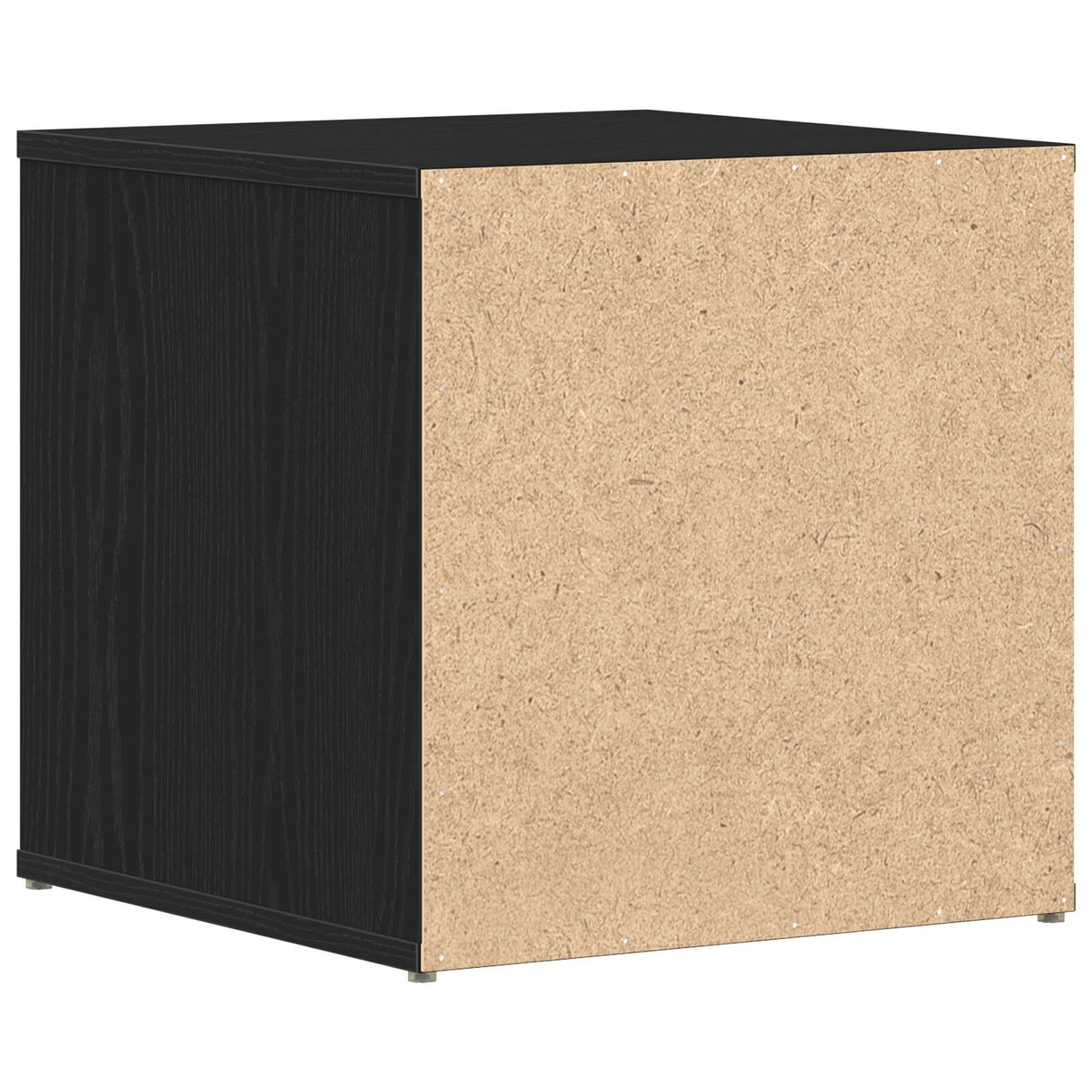 Box Drawer Black Oak 40,5X40X40 Cm Engineered Wood