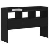 Black Oak Sideboard 105X30X70 Cm Made From Engineered Wood