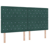 Bed Frame In Dark Green, 180X200 Cm, Velvet