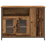 Sideboard Old Wood 100X35X75 Cm Engineered Wood