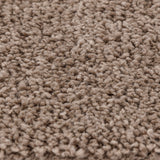 Shaggy Rug With Latex Backing Brown 120X170 Cm