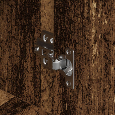 Sideboards 2 Pcs Old Wood 60X31X84 Cm Engineered Wood