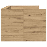Daybed With Drawers Artisan Oak Engineered Wood 90 X 190 Cm